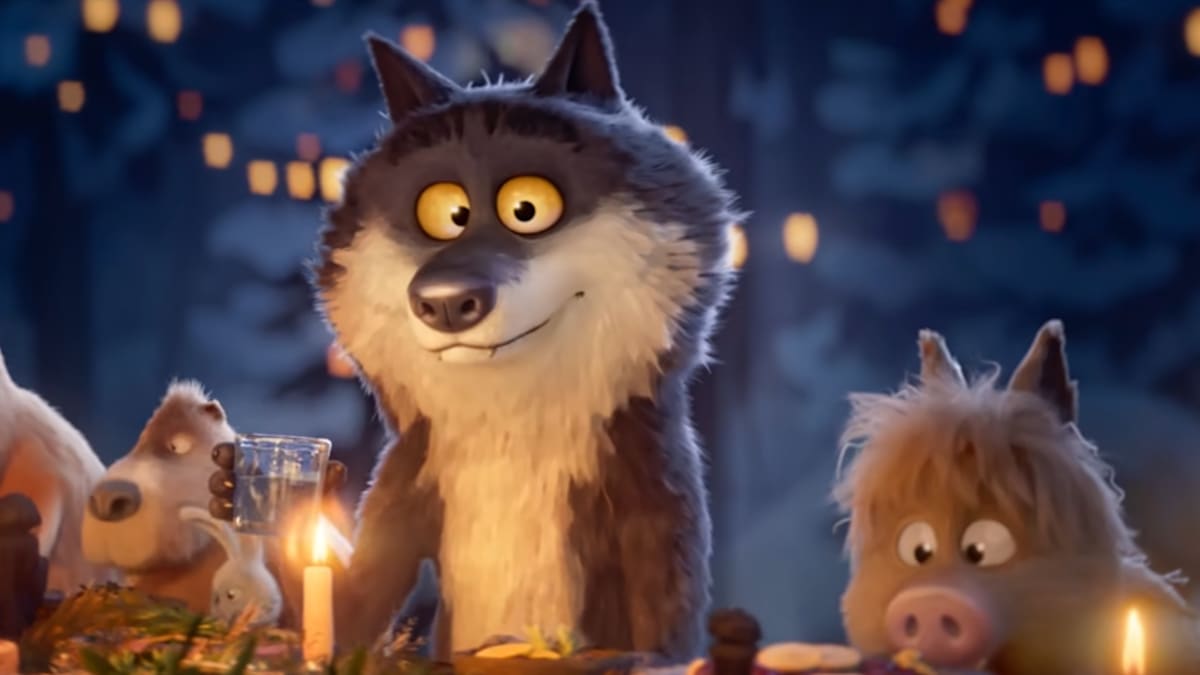 Frankreich: Vegetarischer Wolf aus Supermarkt-Werbespot geht viral