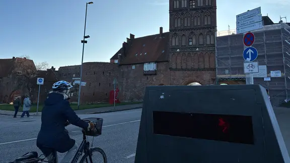 Der Blitzer in Lübeck