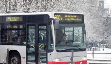 SWB Bus und Bahn für Eis und Schnee gewappnet