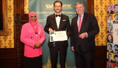 Rainer Maria Morita im House of Lords (UK) zum „Transformational Leader of the Year 2025” ernannt