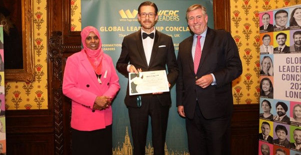 Rainer Maria Morita im House of Lords (UK) zum „Transformational Leader of the Year 2025” ernannt