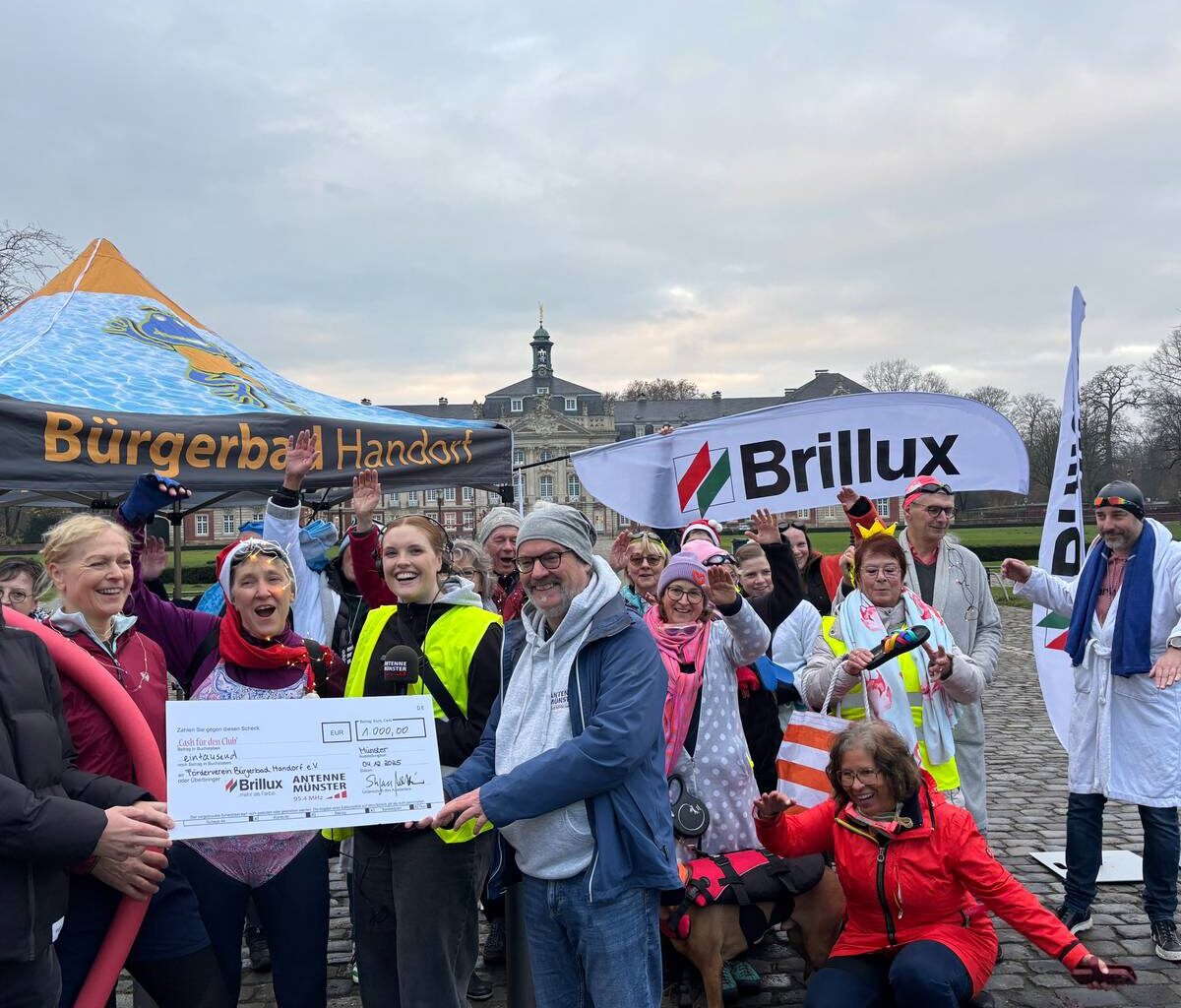 Challenge erfüllt: Schwimmen auf der Promenade