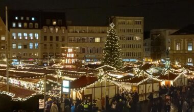 Warum machen Weihnachtsmärkte so früh zu?