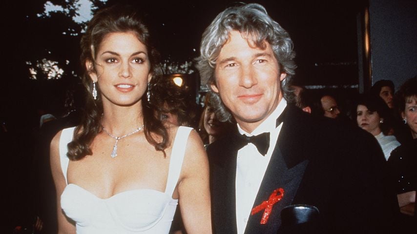 Cindy Crawford und Richard Gere bei den Oscars 1993
