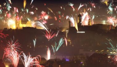Aussichtspunkte für besten Blick aufs Feuerwerk