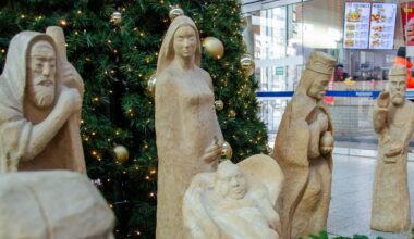 und-Leben.de - Hauptbahnhof Münster: Polnische Weihnachtskrippe wieder zu sehen