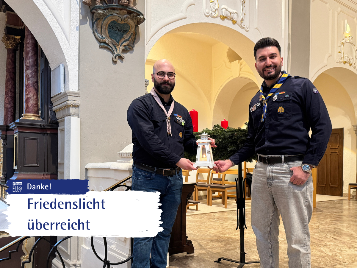 Ein Friedenslicht für das Elli!