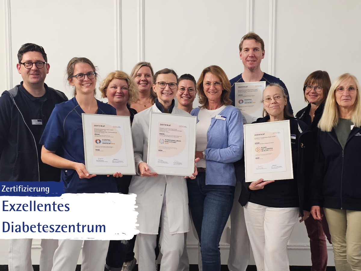 Mit Diabetes gut aufgehoben – Diabeteszentrum erneut Exzellenzzentrum