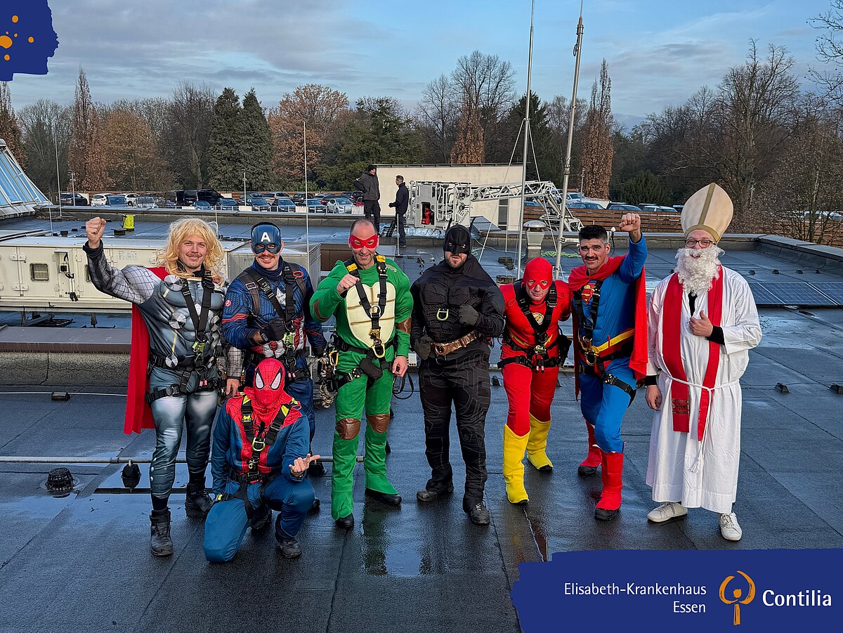 Nikolaus-Aktion mit Superhelden - Contilia
