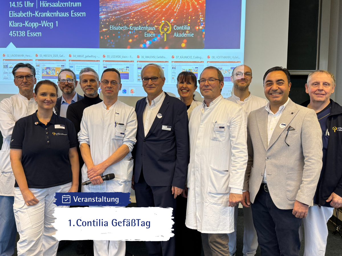 Erfolgreicher 1. Contilia GefäßTag: Ein voller Erfolg für die Gefäßgesundheit