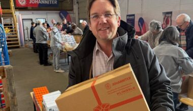 Packaktion mit dem Rotary Club Hannover-Ballhof und den Johannitern