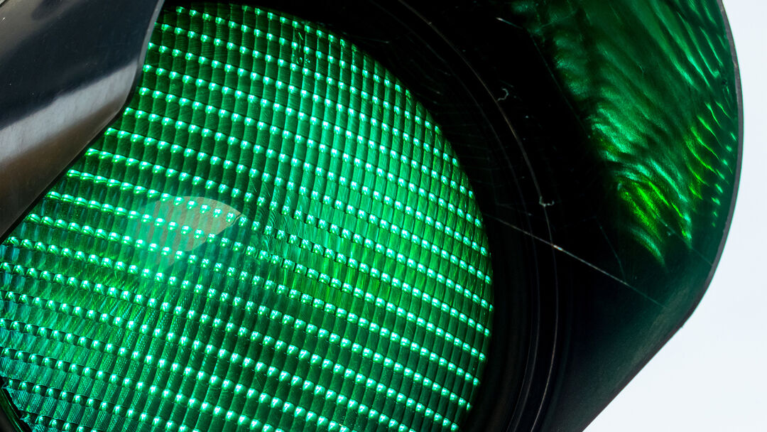 Testlauf für Diagonalgrün-Ampel in der Neustadt