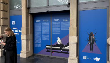 Lesen bis der Zug kommt