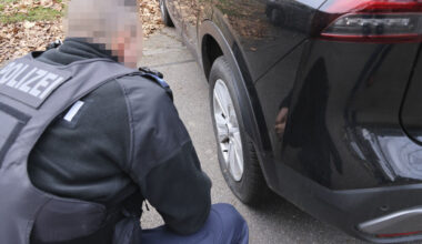 Polizei jagt Reifenstecher in Markersdorf