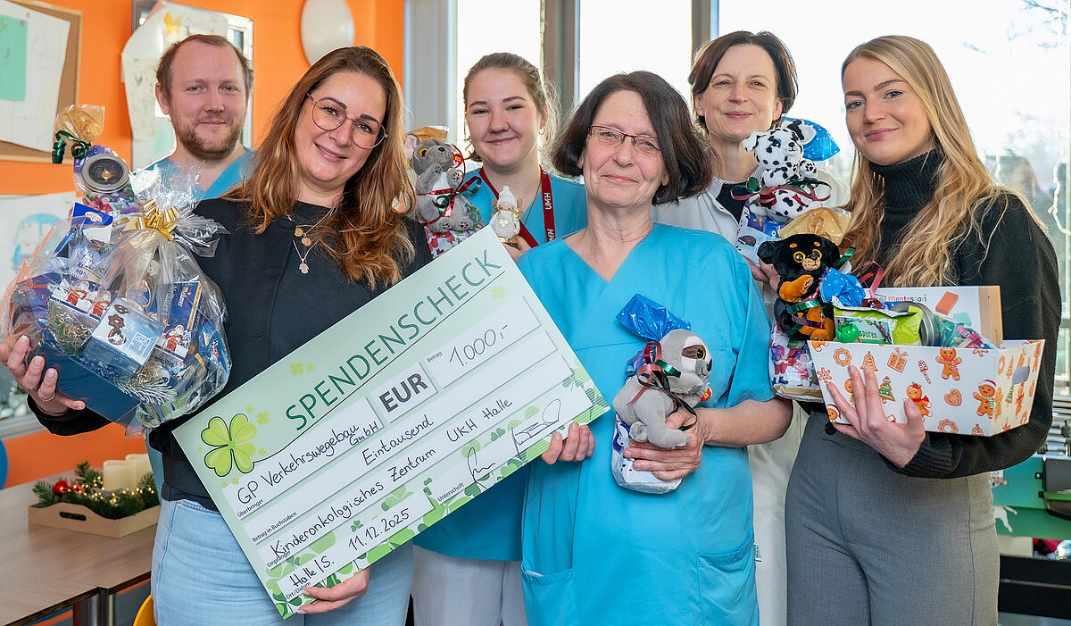 Universitätsmedizin Halle dankt herzlich für Spenden in der Weihnachtszeit | News