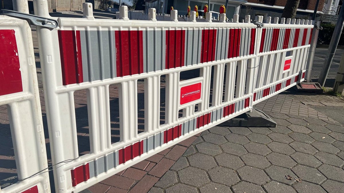 Herford: Bauarbeiten am Hellerweg nach Rohrbruch