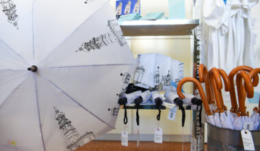 Regenschirme für den Perlachturm