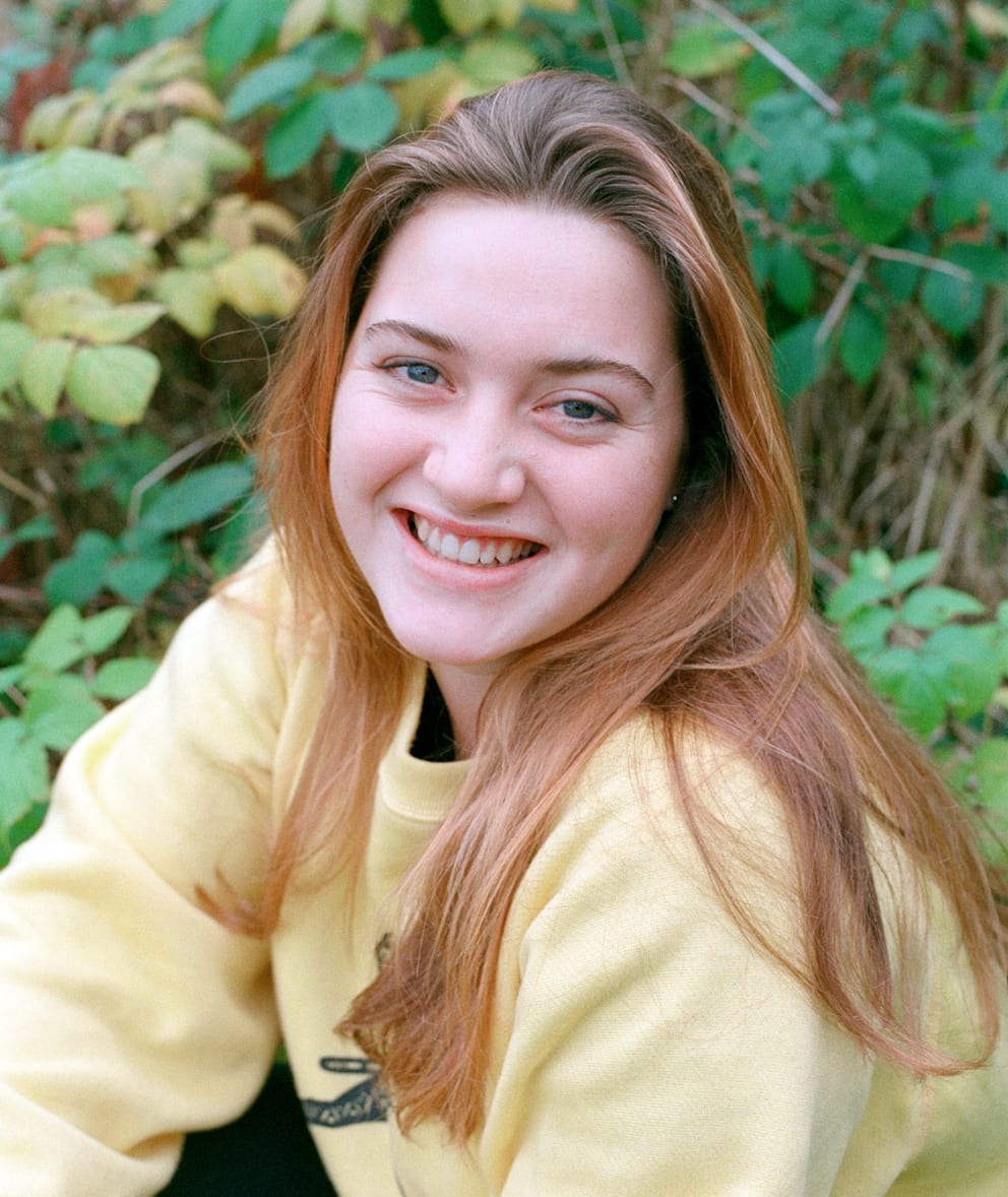 Kate Winslet im November 1991. Damals war sie 16 Jahre alt