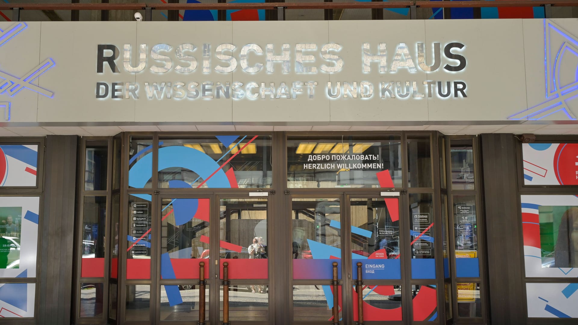 Das Russische Haus in der Friedrichstraße in Berlin-Mitte.