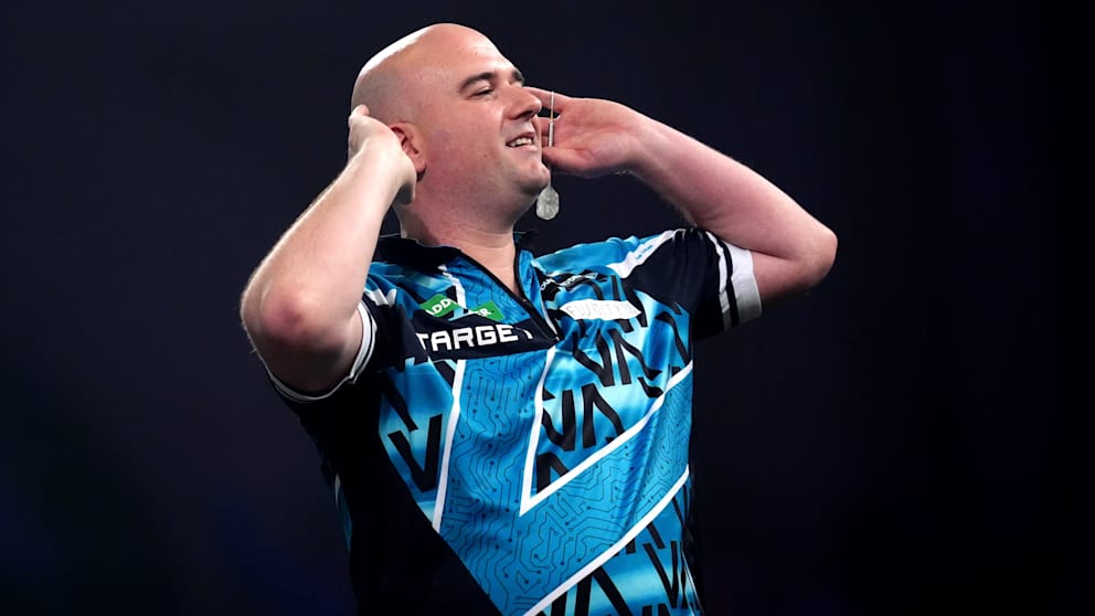 Rob Cross provoziert seinen Gegner