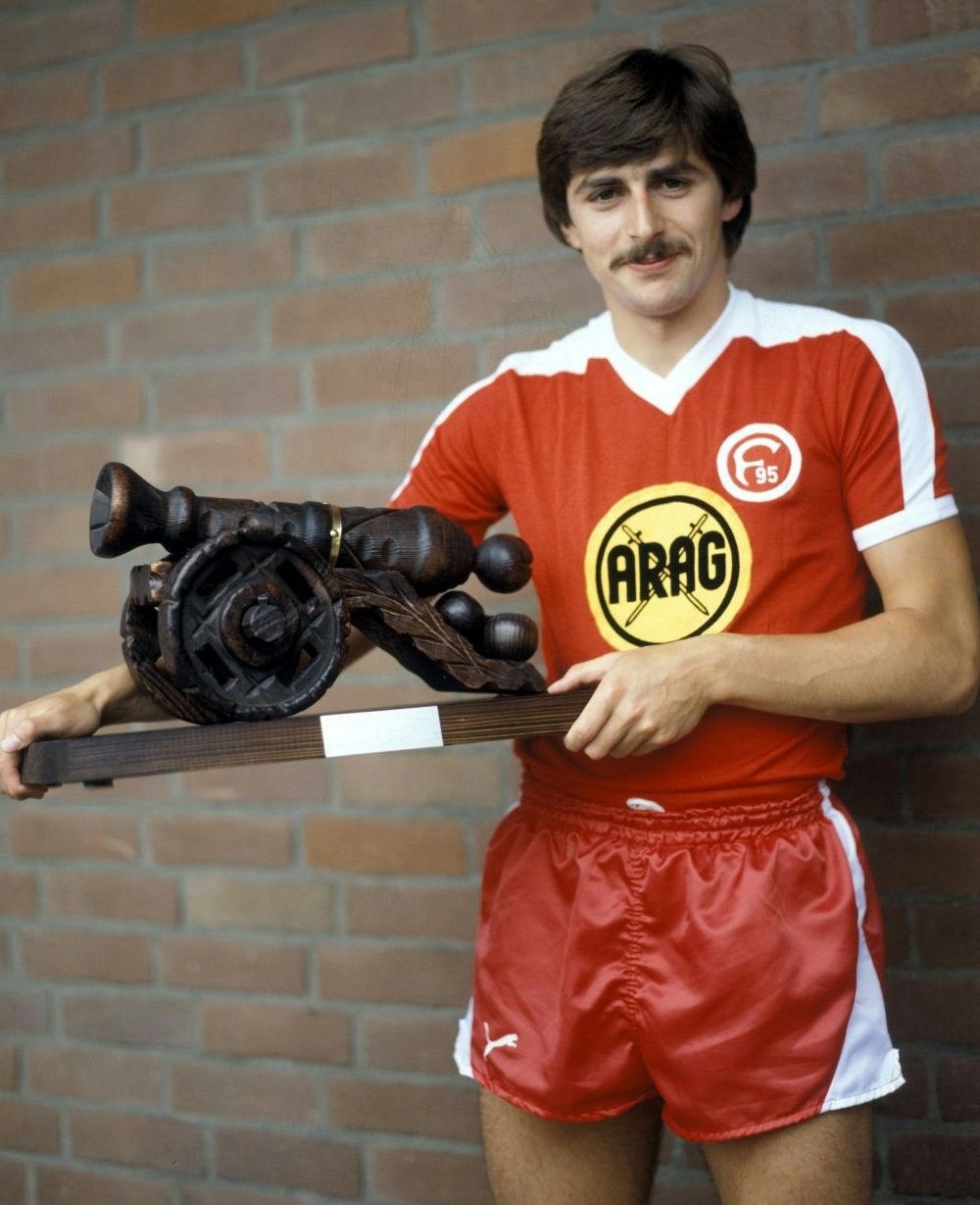 Glücklichere Zeiten: 1979 war Klaus Allofs im Fortuna-Trikot mit 22 Treffern Torschützenkönig der Bundesliga.