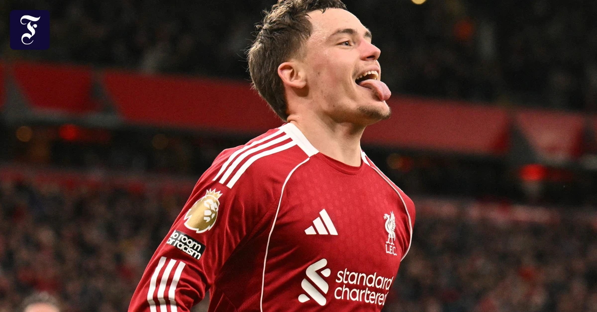 Florian Wirtz mit erstem Tor für FC Liverpool in Premier League