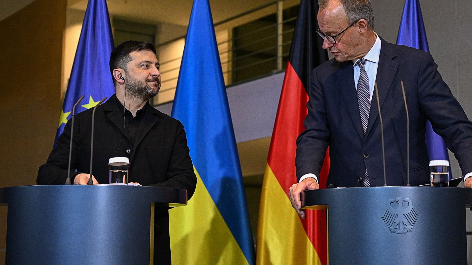 UKRAINE-CRISIS/GERMANY-ZELENSKIY