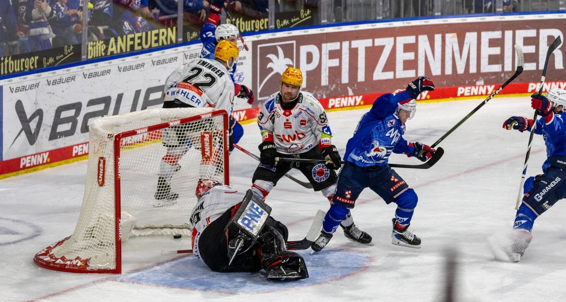 Fischtown Pinguins verlieren in Mannheim – Defensive wackelt wieder