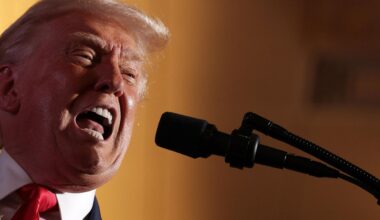 Sagt Europa den Kampf an: Donald Trump bei einer Rede