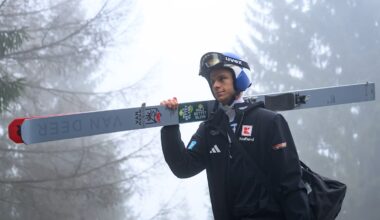 Skispringen: Am Tiefpunkt – Wellinger feuert Ausrüstung in eine Bierbank