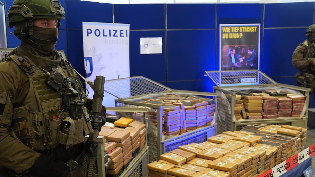 Drogenhandel: Weniger große Kokainfunde im Hamburger Hafen – der Schmuggel verlagert sich