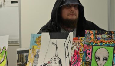 Wie die Kunst Daniel Erat in der Obdachlosigkeit hilft