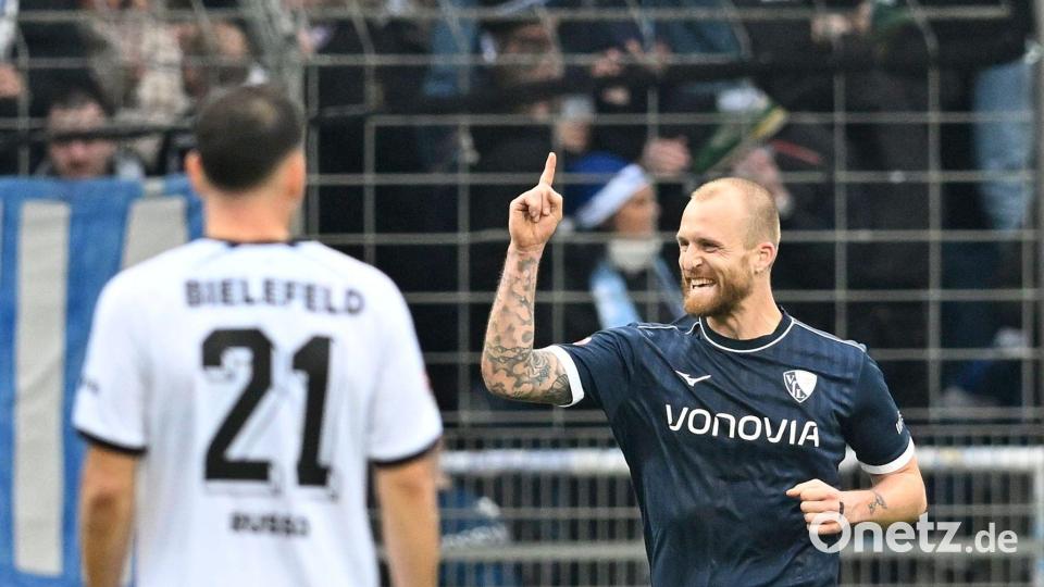 Entschied die Partie mit seinem Siegtreffer: Philipp Hofmann. Bild: Anke Waelischmiller/dpa