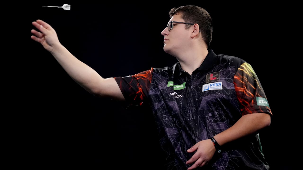 Darts-WM: Drama um deutschen Debütanten Dominik Grüllich | Sport
