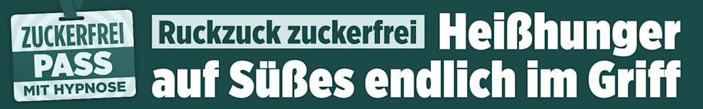 Dank der Zuckerfrei-Hypnose mit Jan Becker werden Ihre Gelüste bald verschwinden