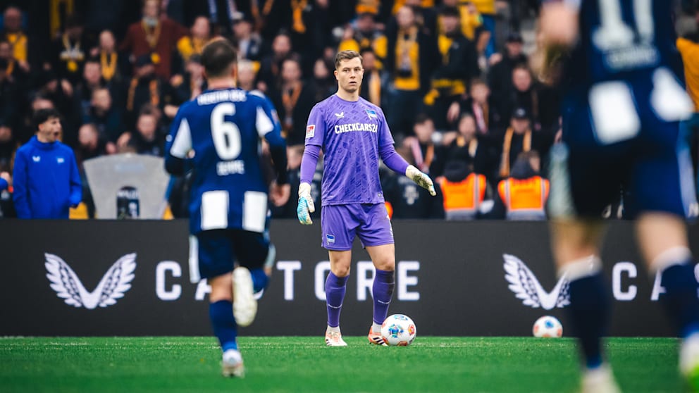 Makellos: Hertha kassierte kein einziges Gegentor wegen eines Fehlers von Tjark Ernst (22)