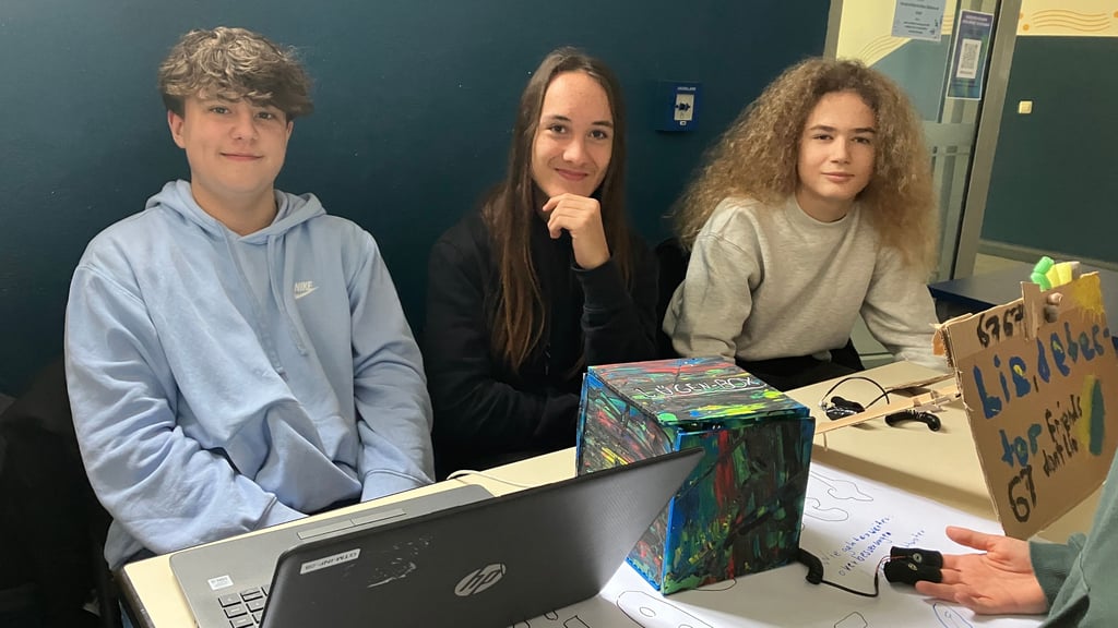 Die Hackdays am Giebichenstein-Gymnasium „Thomas Müntzer“ haben einen Lügendetektor hervorgebracht.