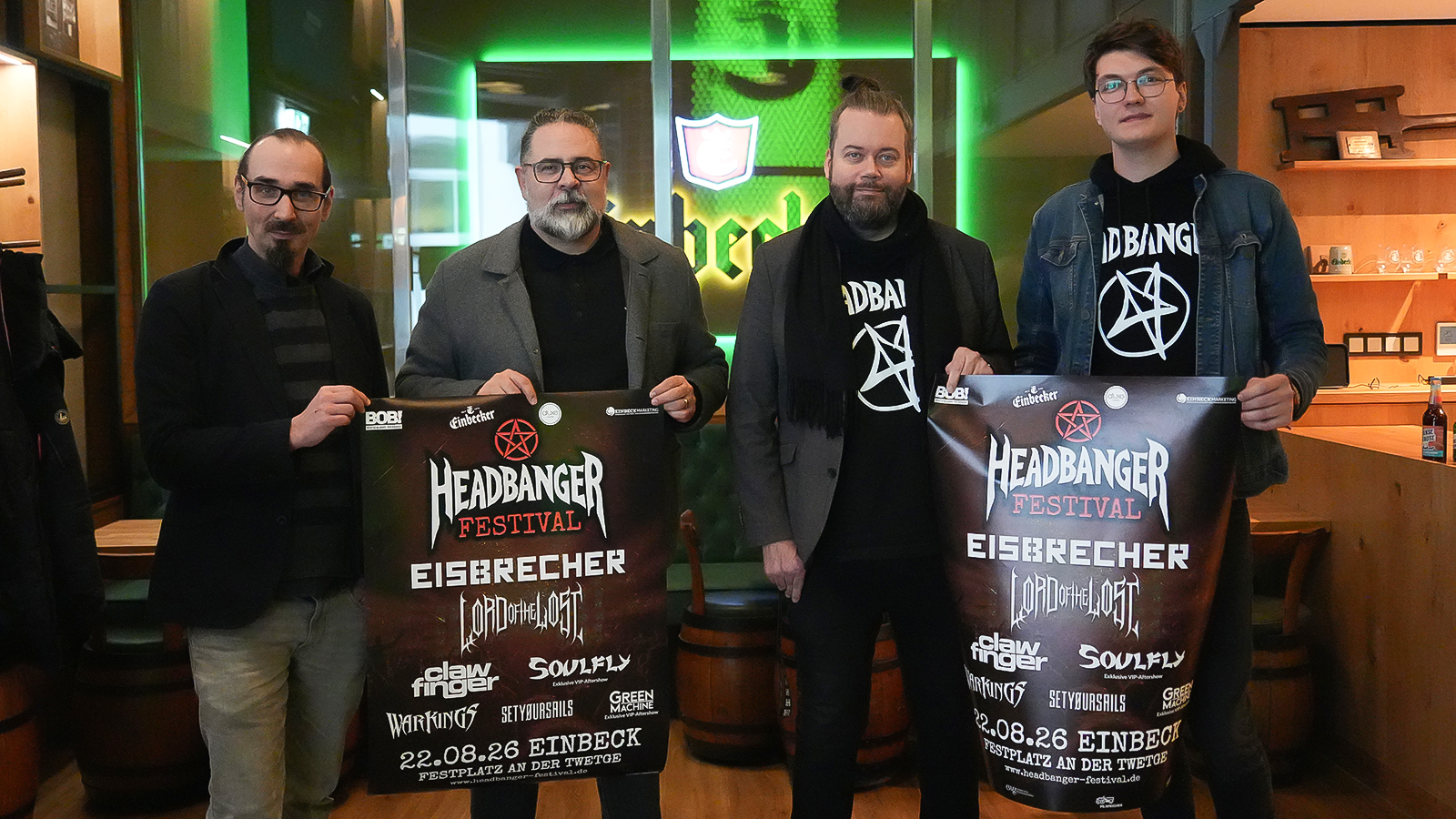 „Headbanger Festival 2026“ bringt internationale Szenegrößen auf die Bühne