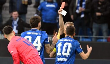 2. Bundesliga: KSC fassungslos über diesen Platzverweis | Sport