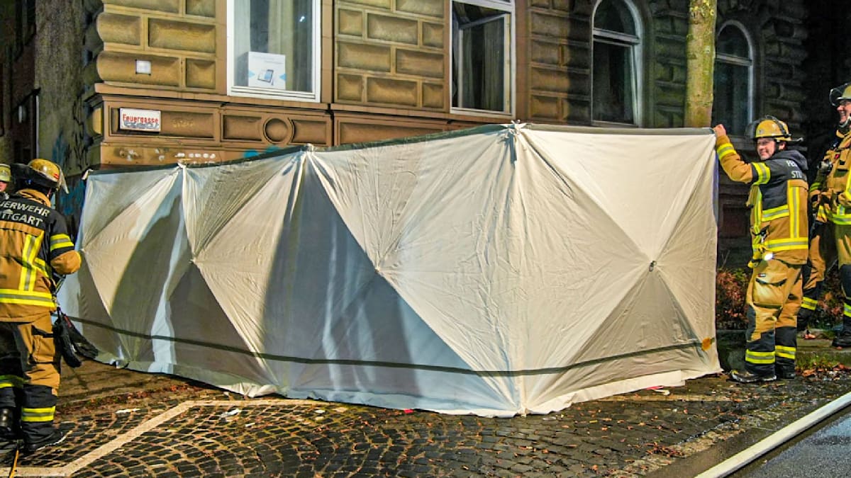 Tote Person nach Wohnungsbrand in Stuttgart