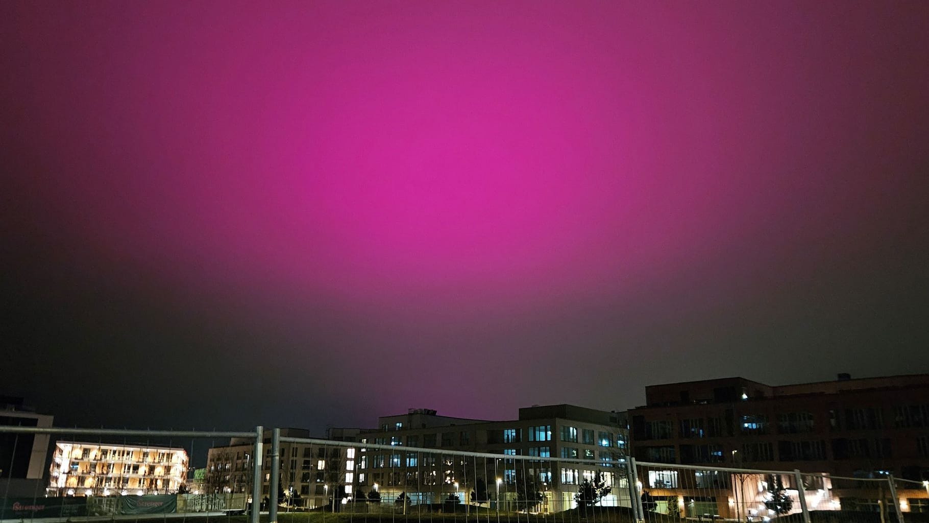 Polarlichter über Stuttgart Polarlichter über Stuttgart