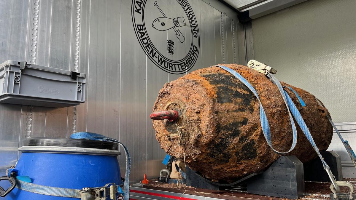 Weltkriegsbombe in Karlsruhe? Stadt plant Evakuierung am Klärwerk Neureut