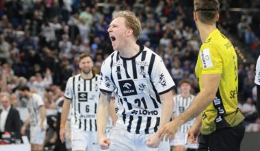 Eric Johansson über sein Freiwurftor und den Sieg gegen Stuttgart