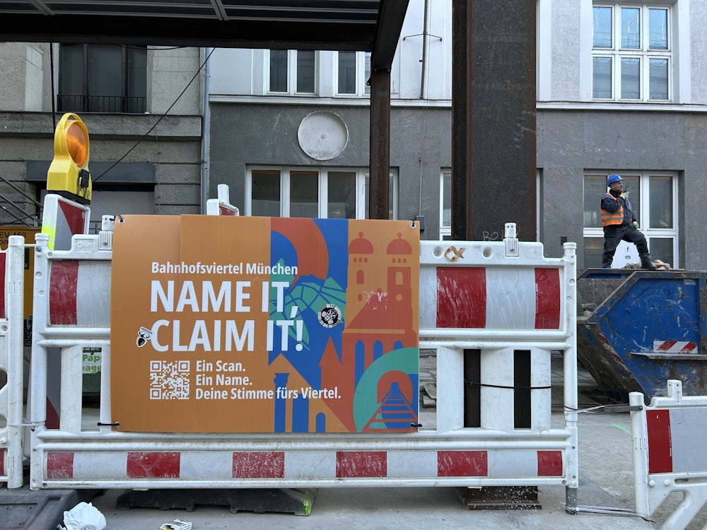Wer wollte, konnte einen neuen Namen fürs Bahnhofsviertel vorschlagen.