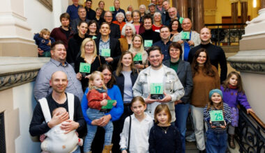 Elf "Grüne Hausnummern" in Braunschweig verliehen