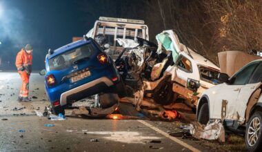 Drei Tote bei Unfall in Franken – darunter ein vierjähriges Kind
