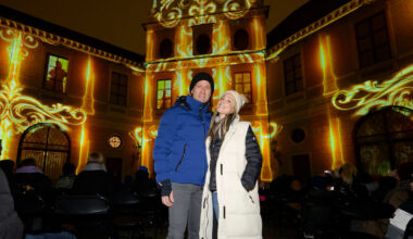 Andrea Kaiser berauscht von Lichter-Show und Ehemann Sébastien | Unterhaltung