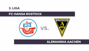 FC Hansa Rostock - Alemannia Aachen: FC Hansa Rostock will den Lauf ausbauen - 3. Liga