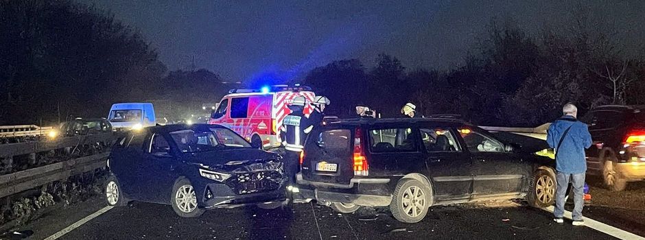A66 bei Wiesbaden aktuell gesperrt: Zwei Verletzte bei Unfall