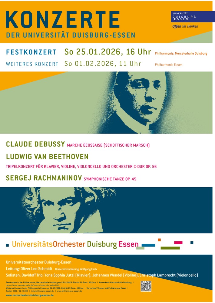 Festkonzerte der Universität Duisburg-Essen: „Es tanzt"